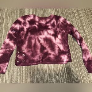 Girls Tie Up Sweater